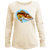 Women's Dri Fit Long Sleeve Sun Shirt <title>Mens Hooded Sun Shirt | B.L. Tees</title> Thumbnail