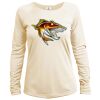 Women's Dri Fit Long Sleeve Sun Shirt <title>Mens Hooded Sun Shirt | B.L. Tees</title> Thumbnail