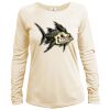 Women's Dri Fit Long Sleeve Sun Shirt <title>Mens Hooded Sun Shirt | B.L. Tees</title> Thumbnail