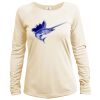 Women's Dri Fit Long Sleeve Sun Shirt <title>Mens Hooded Sun Shirt | B.L. Tees</title> Thumbnail