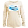 Women's Dri Fit Long Sleeve Sun Shirt <title>Mens Hooded Sun Shirt | B.L. Tees</title> Thumbnail