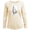 Women's Dri Fit Long Sleeve Sun Shirt <title>Mens Hooded Sun Shirt | B.L. Tees</title> Thumbnail