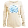 Women's Dri Fit Long Sleeve Sun Shirt <title>Mens Hooded Sun Shirt | B.L. Tees</title> Thumbnail