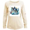 Women's Dri Fit Long Sleeve Sun Shirt <title>Mens Hooded Sun Shirt | B.L. Tees</title> Thumbnail