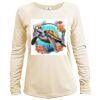 Women's Dri Fit Long Sleeve Sun Shirt <title>Mens Hooded Sun Shirt | B.L. Tees</title> Thumbnail