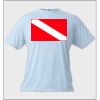 Men's Dri Fit Short Sleeve Sun Shirt <title>Mens Hooded Sun Shirt | B.L. Tees</title> Thumbnail