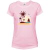 Ladies Dri Fit Short Sleeve Sun Shirt <title>Mens Hooded Sun Shirt | B.L. Tees</title> Thumbnail