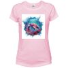 Ladies Dri Fit Short Sleeve Sun Shirt <title>Mens Hooded Sun Shirt | B.L. Tees</title> Thumbnail
