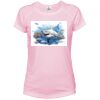 Ladies Dri Fit Short Sleeve Sun Shirt <title>Mens Hooded Sun Shirt | B.L. Tees</title> Thumbnail