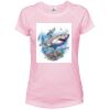 Ladies Dri Fit Short Sleeve Sun Shirt <title>Mens Hooded Sun Shirt | B.L. Tees</title> Thumbnail
