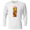 Hooded Long Sleeve Sun Shirt <title>Mens Hooded Sun Shirt | B.L. Tees</h1></title> Thumbnail