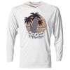 Hooded Long Sleeve Sun Shirt <title>Mens Hooded Sun Shirt | B.L. Tees</h1></title> Thumbnail