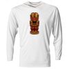 Hooded Long Sleeve Sun Shirt <title>Mens Hooded Sun Shirt | B.L. Tees</h1></title> Thumbnail