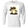 Hooded Long Sleeve Sun Shirt <title>Mens Hooded Sun Shirt | B.L. Tees</h1></title> Thumbnail