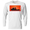 Hooded Long Sleeve Sun Shirt <title>Mens Hooded Sun Shirt | B.L. Tees</h1></title> Thumbnail