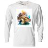 Hooded Long Sleeve Sun Shirt <title>Mens Hooded Sun Shirt | B.L. Tees</h1></title> Thumbnail